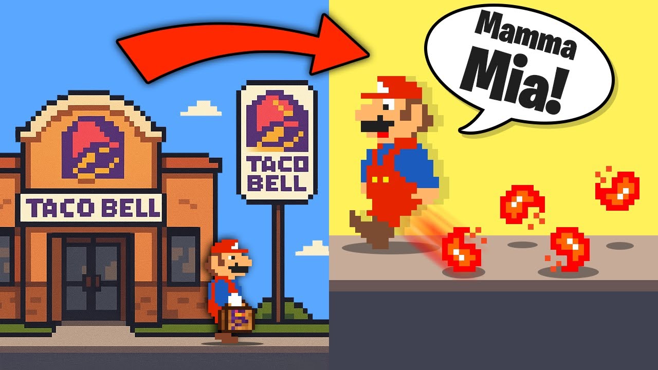 Mario, but Fireballs Come Out the Wrong End?!