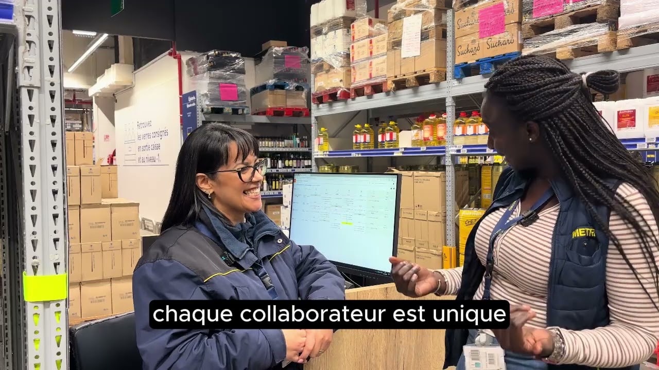 Jacqueline - Conseillère de vente METRO France