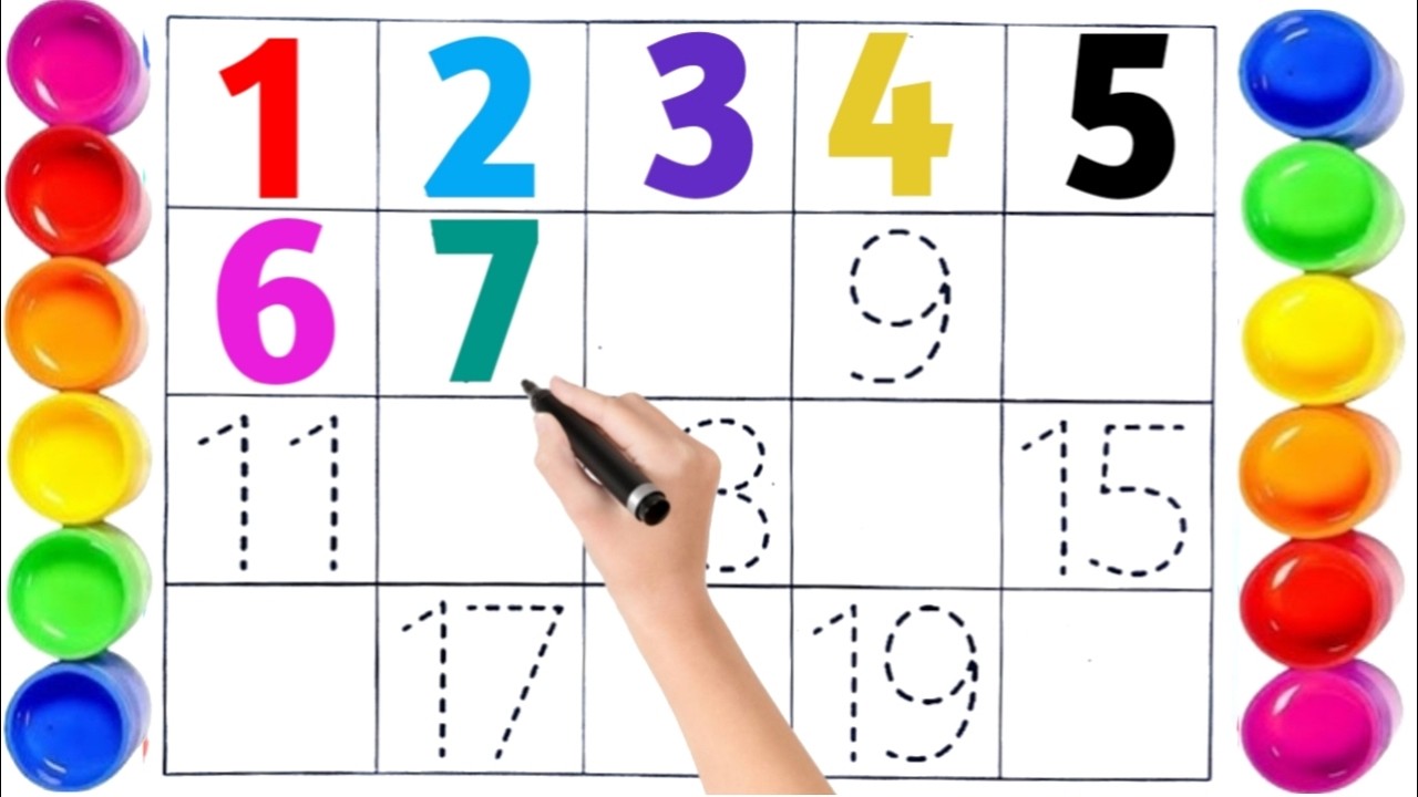 गिनती |1 se 100 tak ginti |one two three | Number Song |Counting from 1 to 100 |Learn to Count ,18