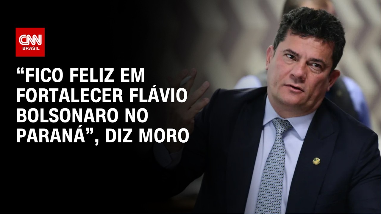 MORO diz FORTALECER Fl&aacute;vio Bolsonaro no Paran&aacute; e projeta cen&aacute;rio eleitoral ap&oacute;s filia&ccedil;&atilde;o ao PL