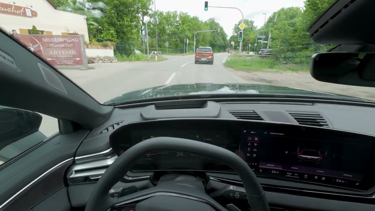 Audi A5 B10 e-Hybrid 2025 | Landstraßenfahrt Tag