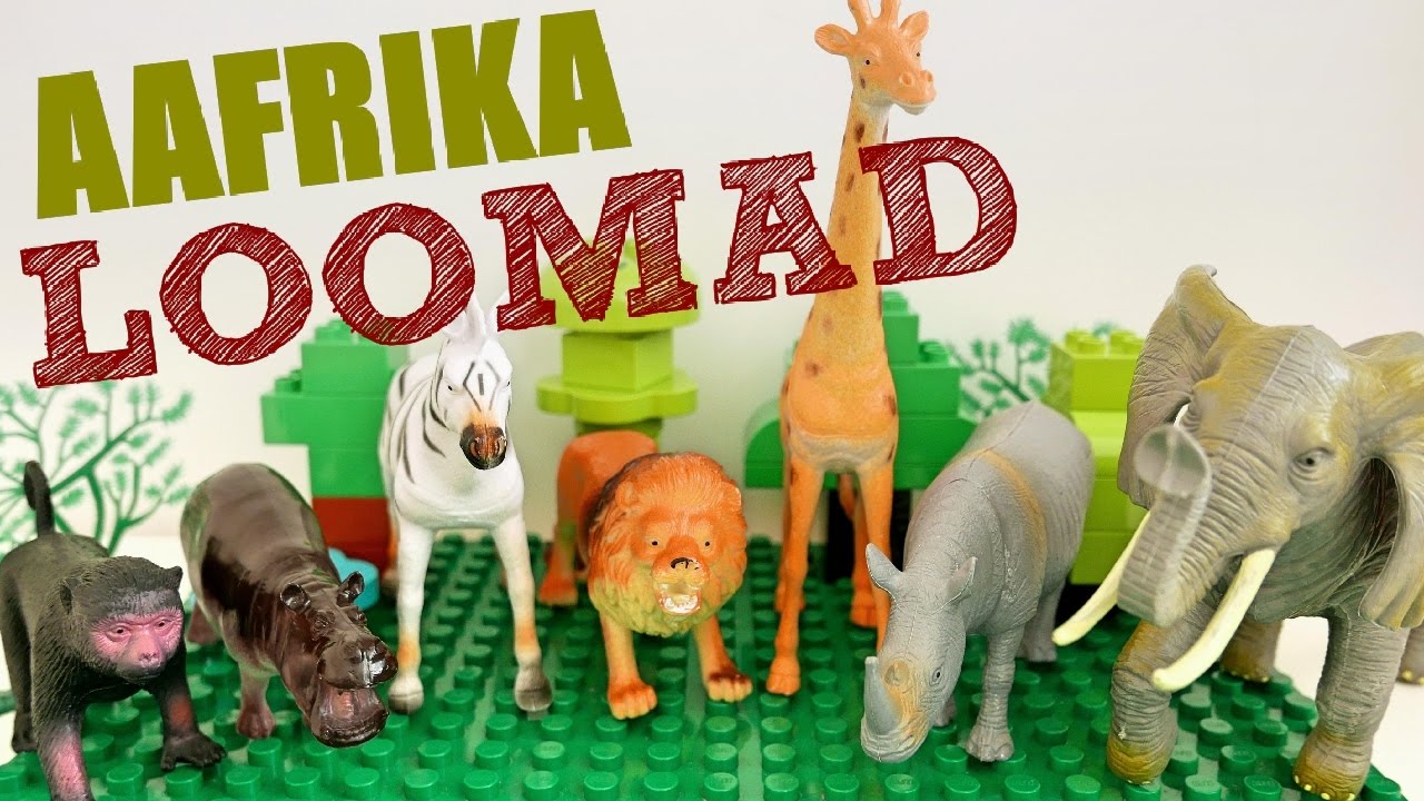&Otilde;pime Aafrika loomi - vahva video lastele (eesti keeles)