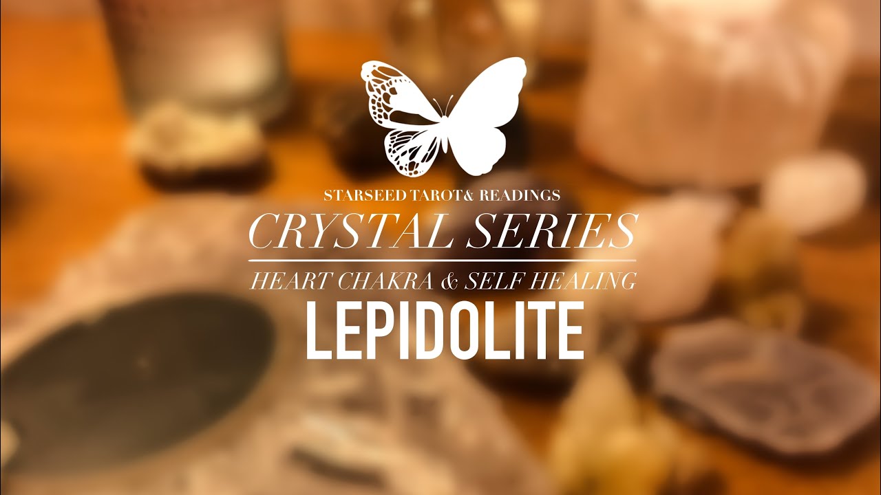 ✨⚡️🔮 CRYSTAL SERIES || HEART CHAKRA & SELF HEALING - Lepidolite 🔮⚡️✨