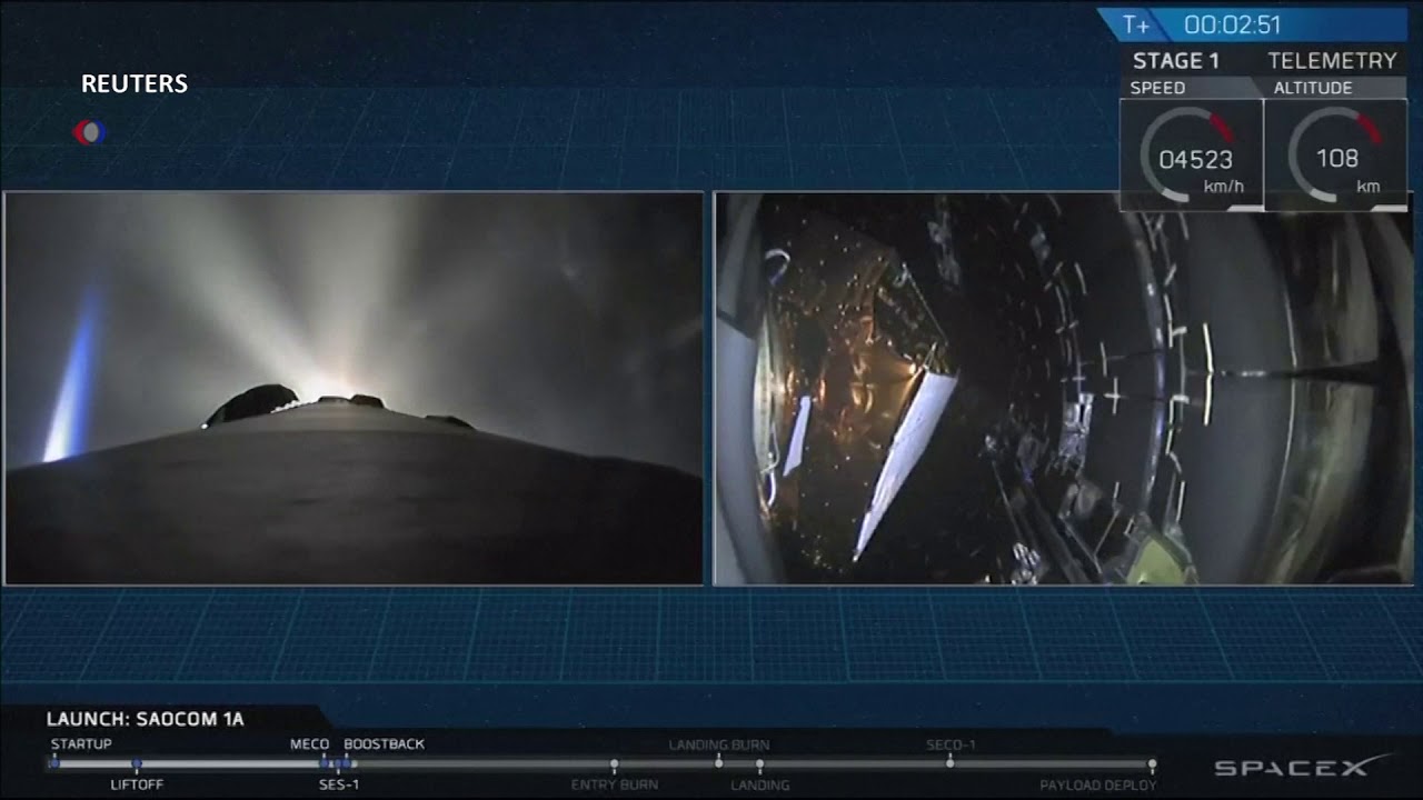 SpaceX вывела на орбиту аргентинский спутник