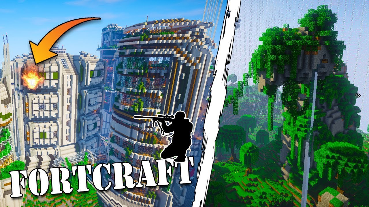ESPLOSIONE FINITA MALE - Fortcraft [ITA] w/ ErenBlaze, Metano & Tearless