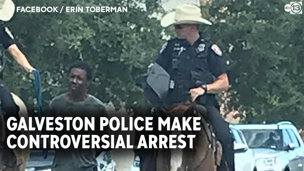 Officers on horses led handcuffed man with rope for 6 blocks: Police