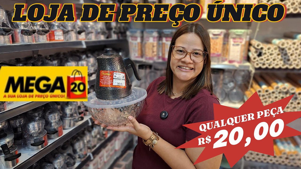 NOVIDADES DA LOJA MEGA 20 - CAVALEIRO | UTILIDADES DO LAR, ROUPAS, ELETRÔNICOS, CAMA, MESA E BANHO