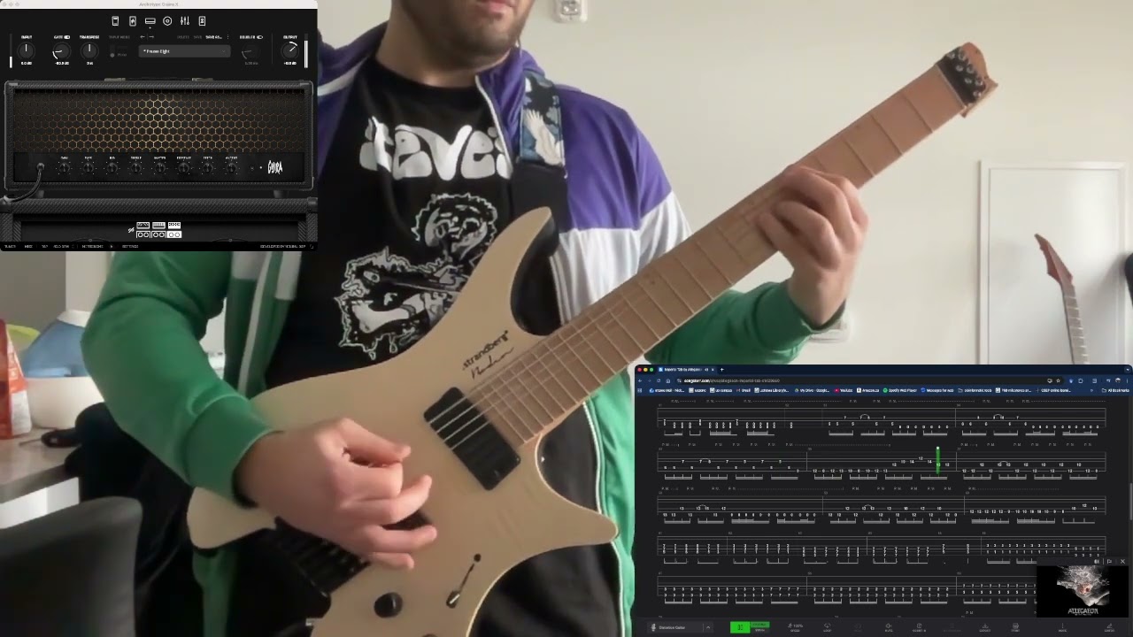 Allegaeon - Imperial - Guitar Cover