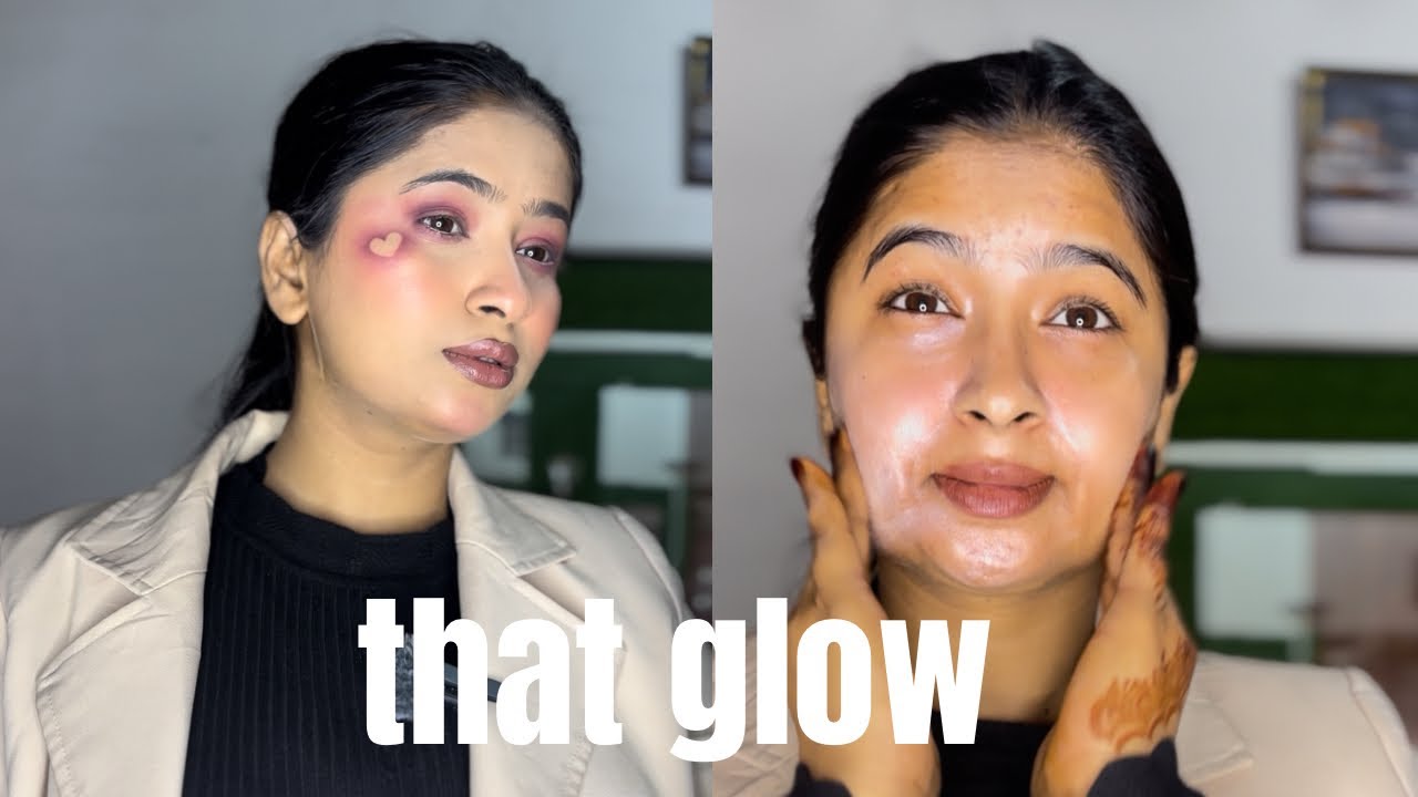 Heart Inspired Valentine’s Day Makeup Look 💘 (Easy & Glam!)