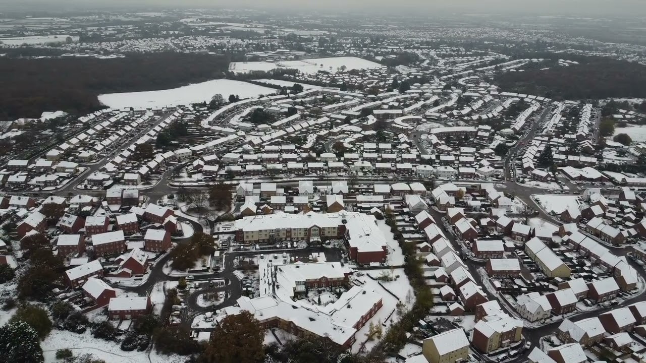 Snow covered Worcester