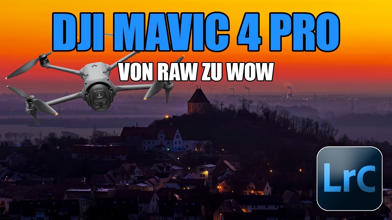 DJI Mavic 4 Pro RAW – meine ersten 5 Fotos in Lightroom