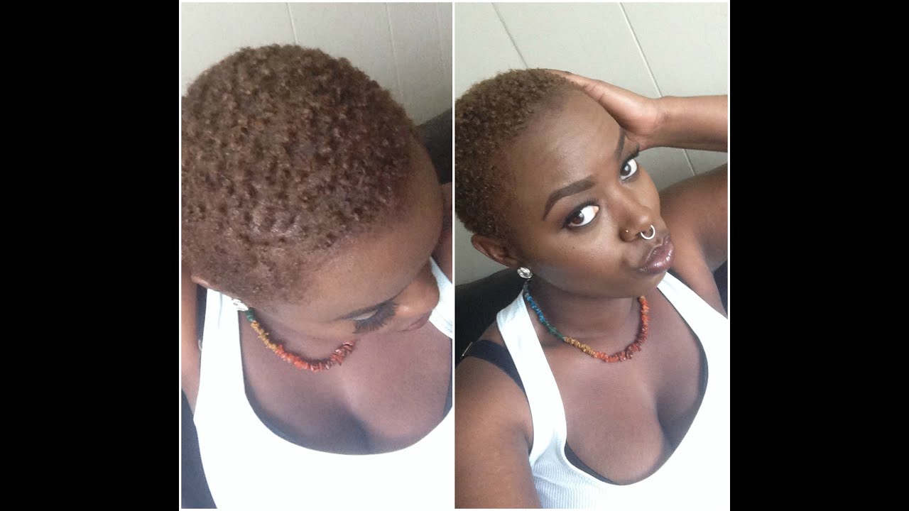 Natural Hair:TWA Quick & Easy Daily Routine