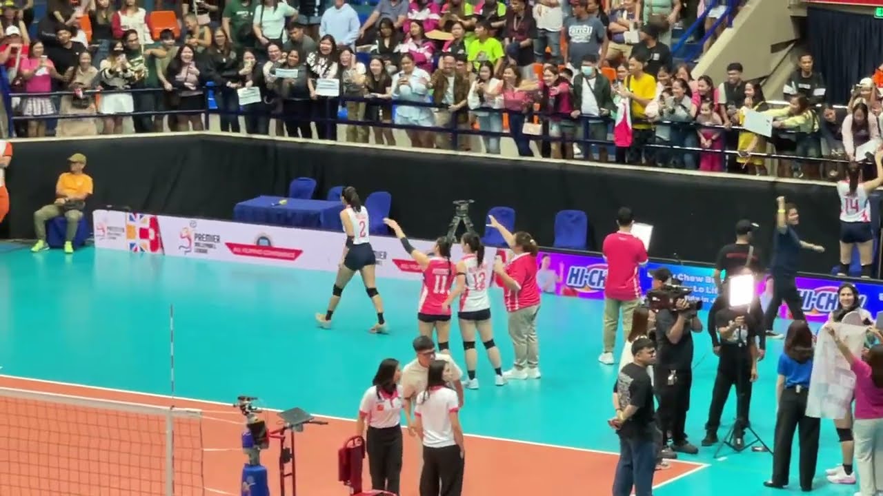 Congrats Creamline Cool Smashers Pvl All Filipino Conference March 7, 2026