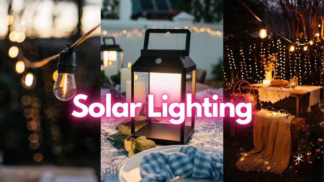 Solar Outdoor Lighting South Africa | Festoon, Fairy & Lanterns