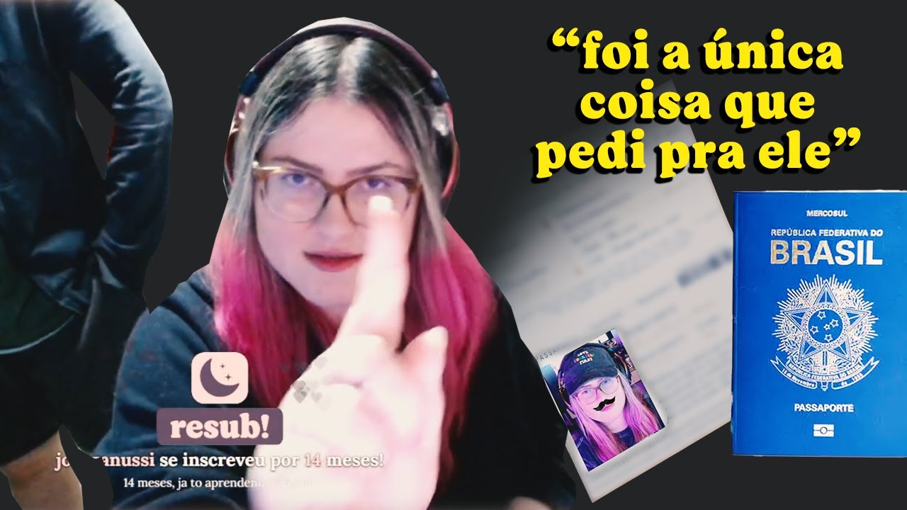 FUI VIAJAR COM PASSAPORTE TROCADO (ACABA EM TRETA) | Cortes da Bel