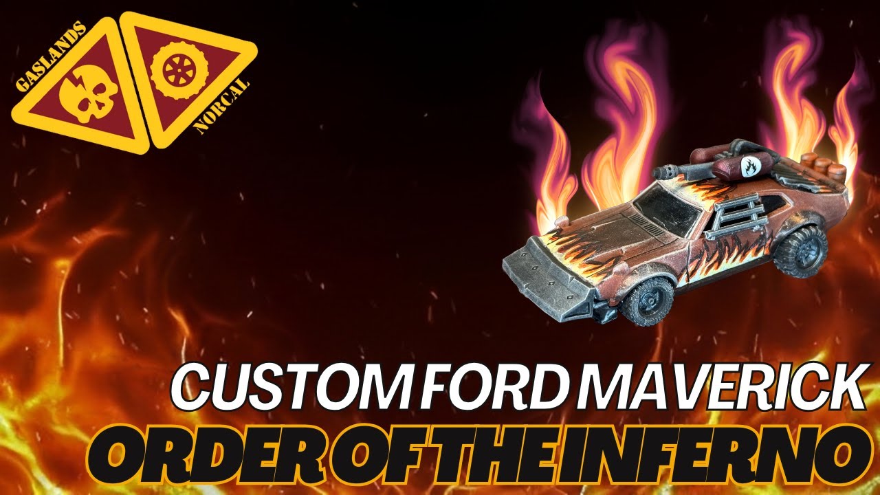 From Diecast to Death Machine: Ford Maverick Gaslands Inferno Conversion
