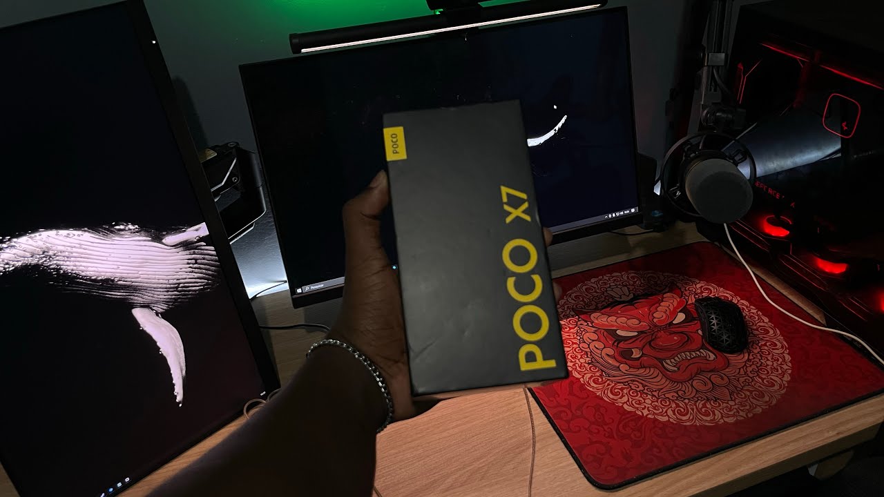 COMPREI UM CELULAR NA SHOPEE!! UNBOXING POCO X7
