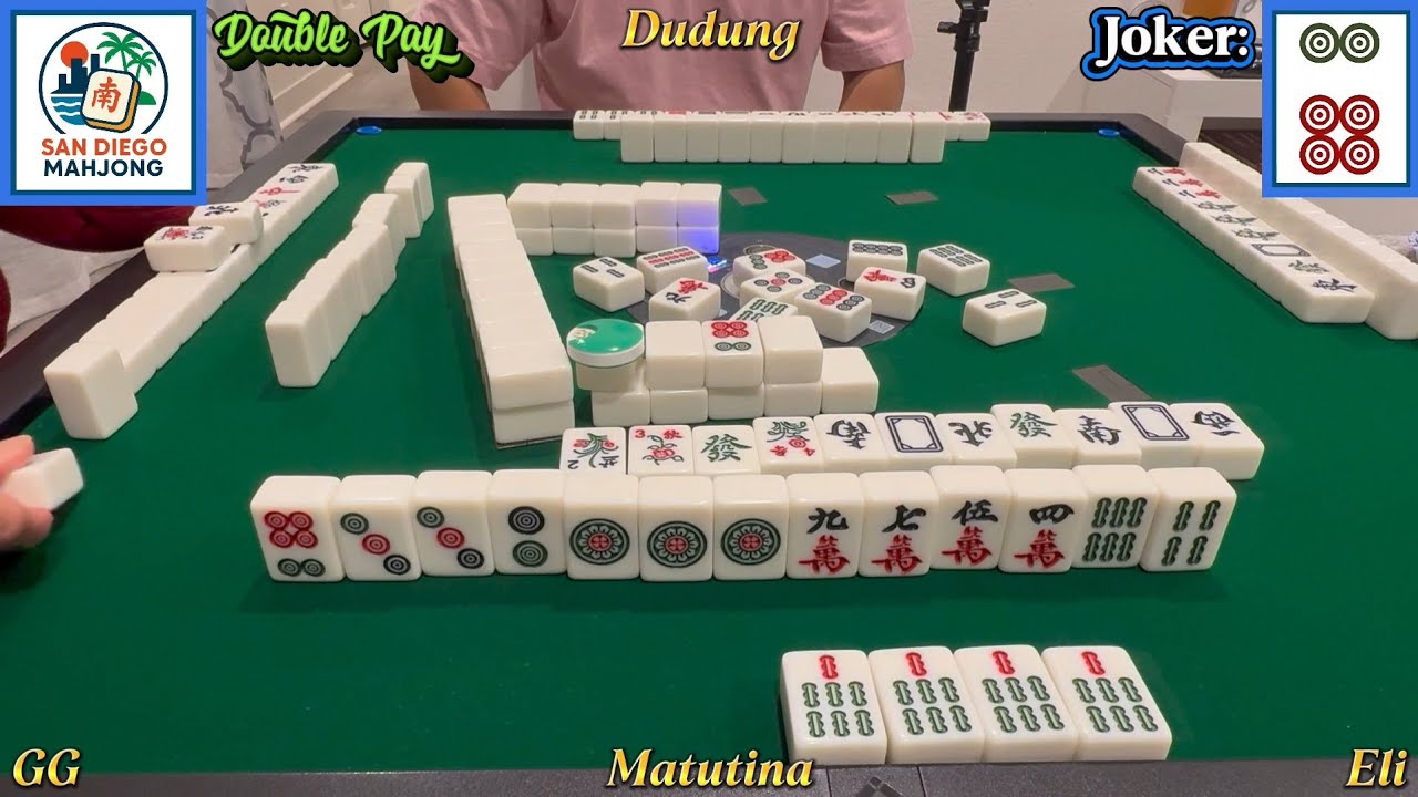 SDM Ep. 81 Part 2: All 3 💃 declared a win from Dudung's discard @32:49. 😁🀄 #pinoy #mahjong #sandiego