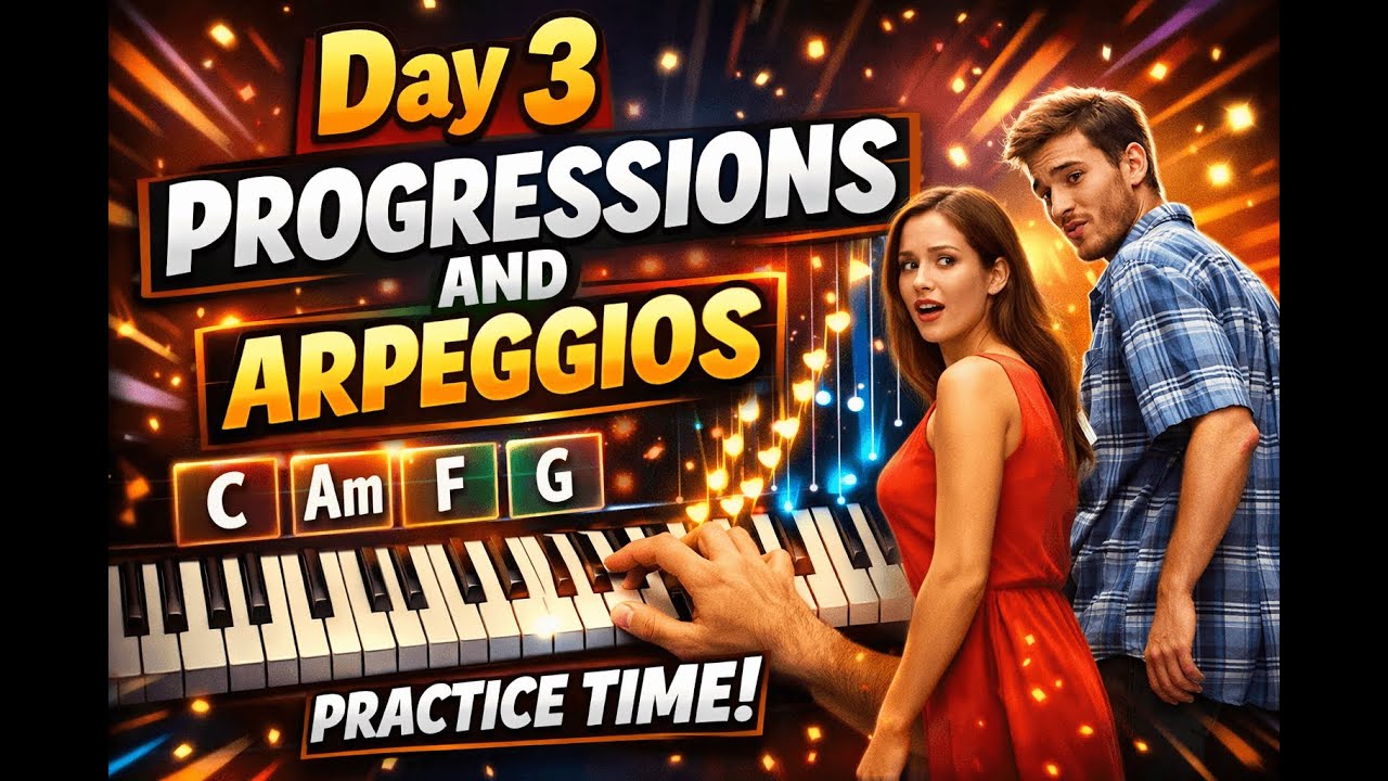 Day 3 - progressions and arpeggios
