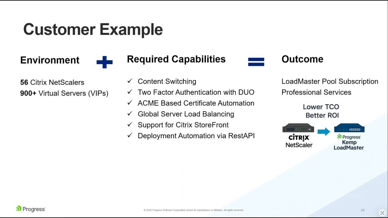 Breaking Free of the Cost Trap:  Smarter Load Balancing for Less