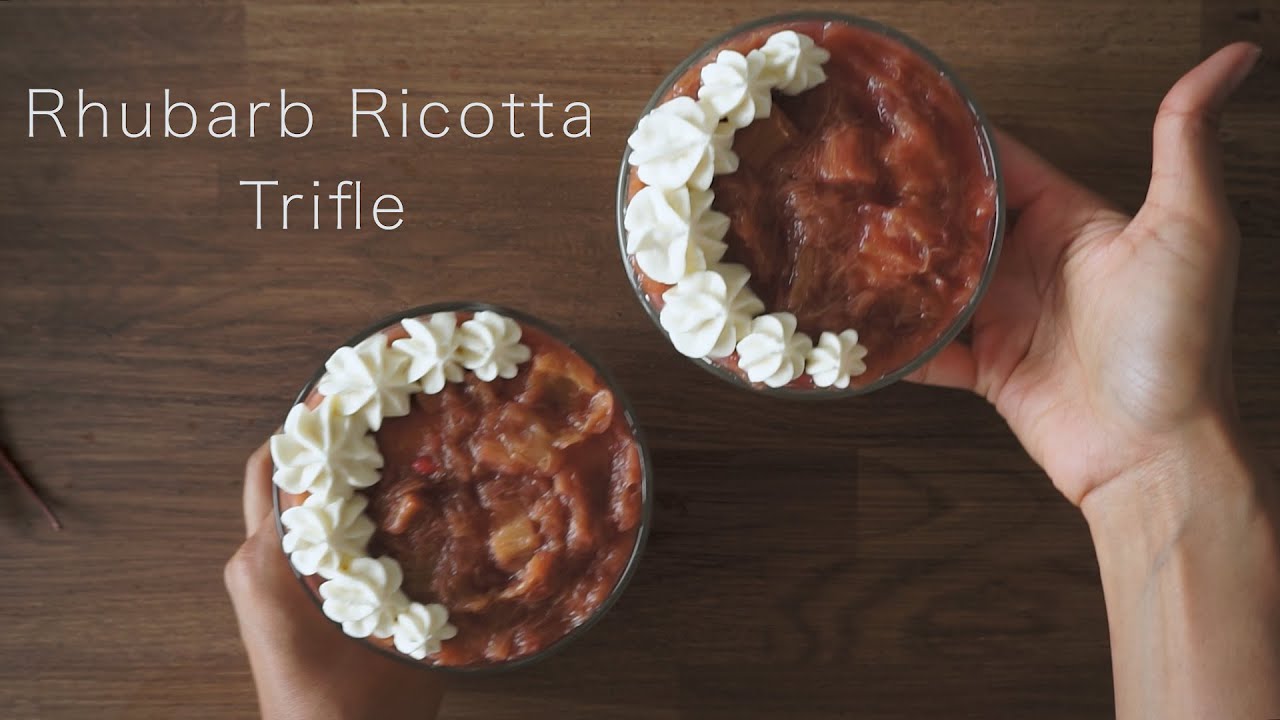 The Best Rhubarb Trifle Recipe