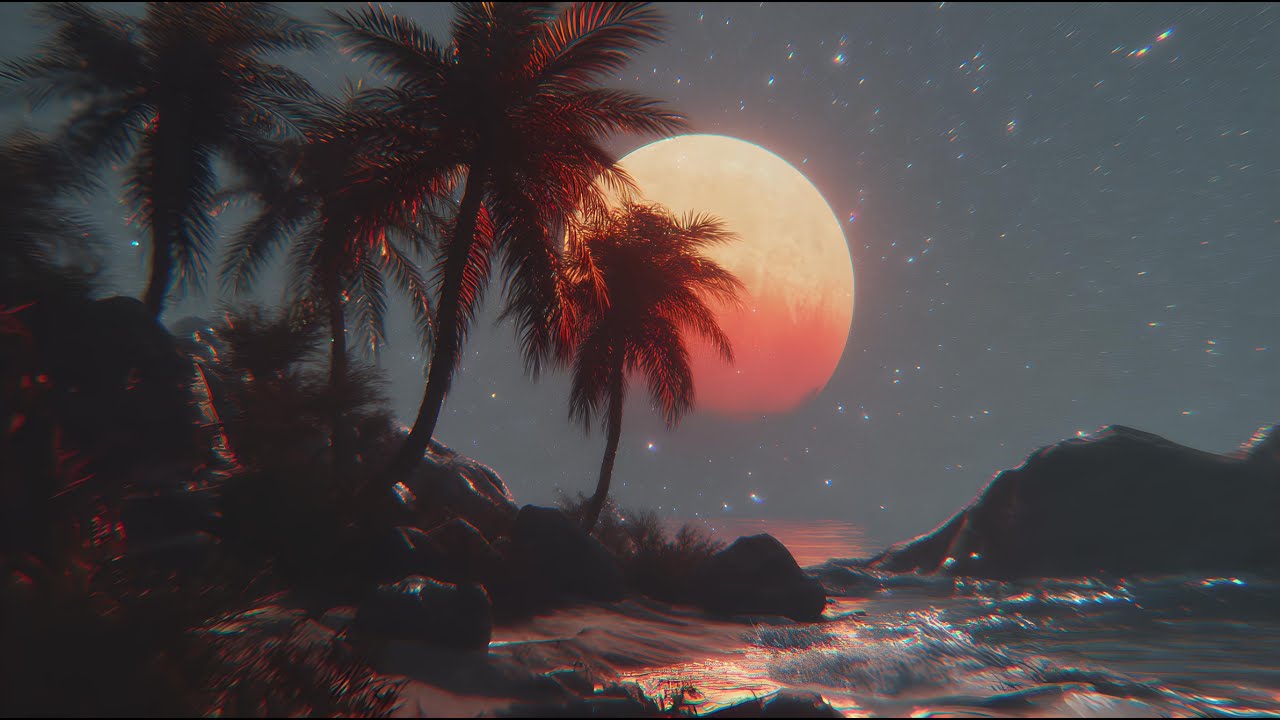 Havana Nights – Retro Synthwave Chill 2026 | Moonlit Tropical Escape