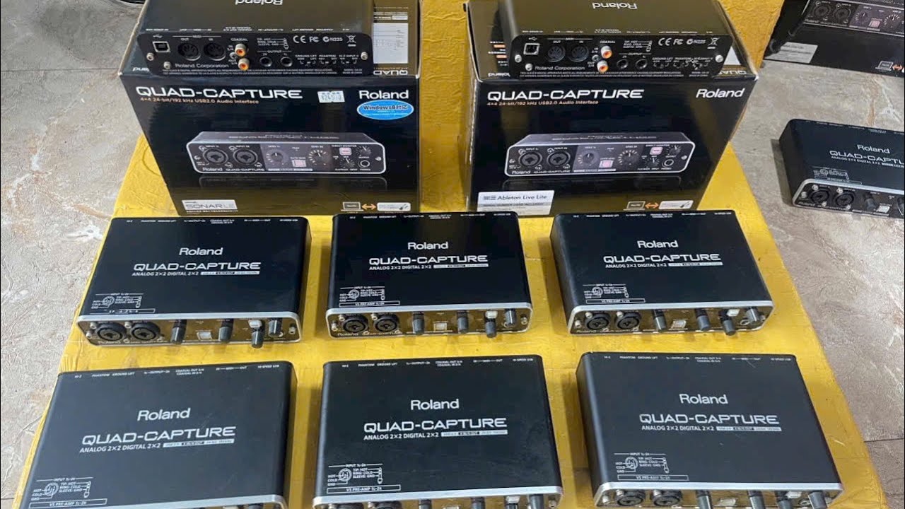 Hướng dẫn kết nối Box Roland UA-55 với phần mềm Smaart Suite V9 ,chọn đường khai báo cho đúng sài ok