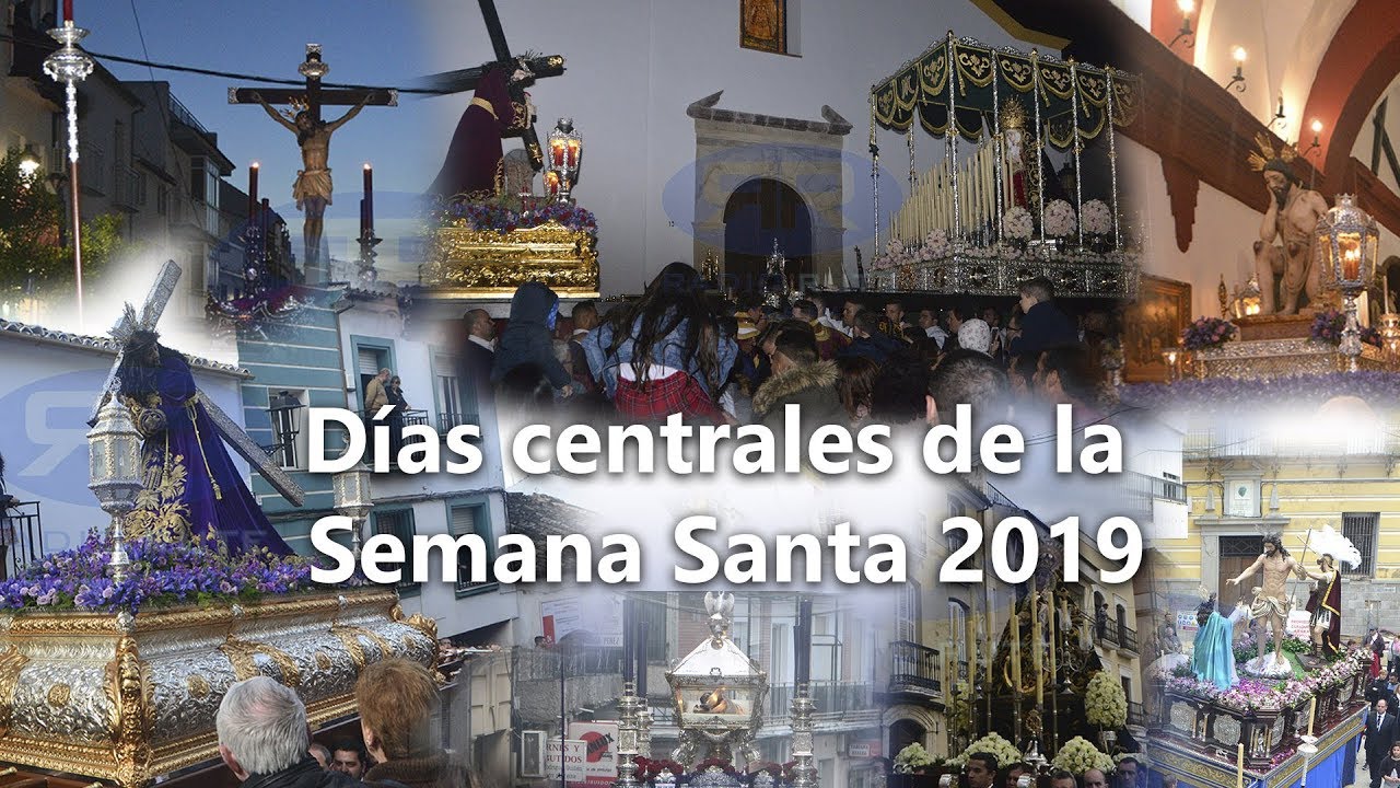 Días centrales de la Semana Santa en Rute 2019