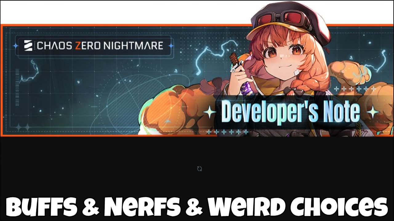 Chaos Zero Nightmare - Dev Notes/Season 2 Balance Adjustments