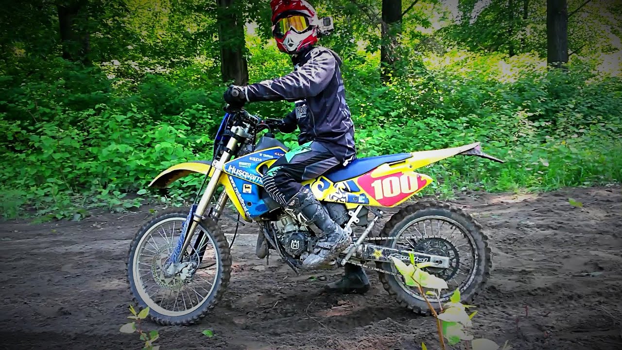 Husqvarna WRE 125 - Jumps, Wheelies, Enduro, Fun | GoPro