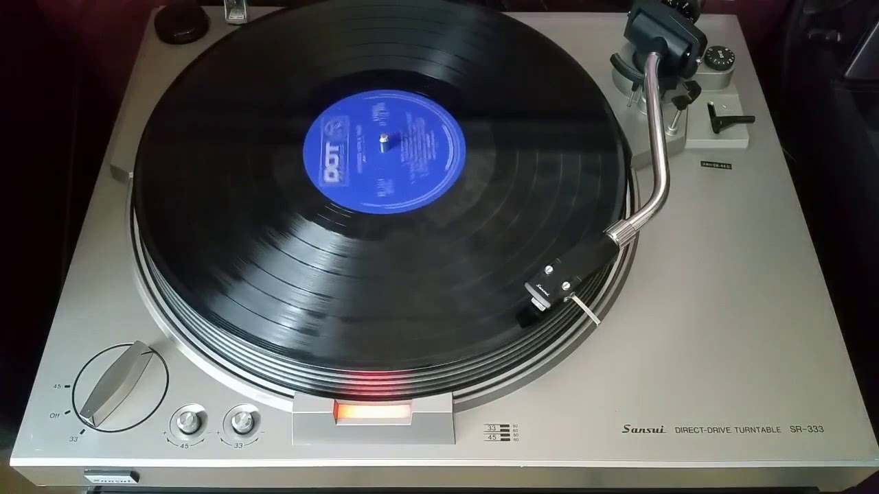 Sansui SR-333  проигрыватель виниловых пластинок