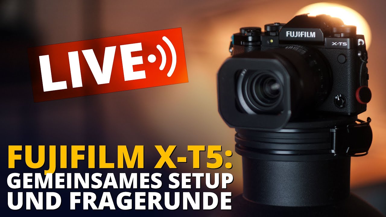 Fujifilm X-T5: Gemeinsames Setup und Fragerunde