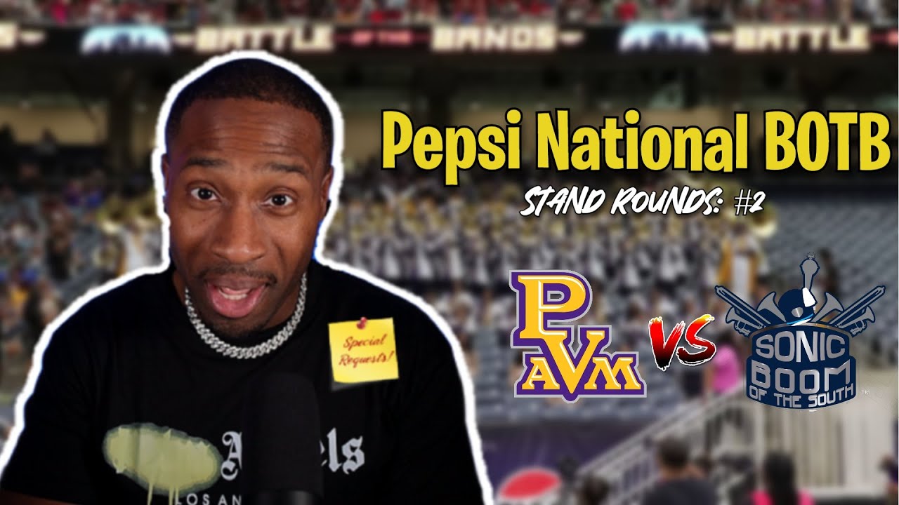 BandHead REACTS to PVAMU vs Jackson State | Pepsi National BOTB Stand Round (2025)