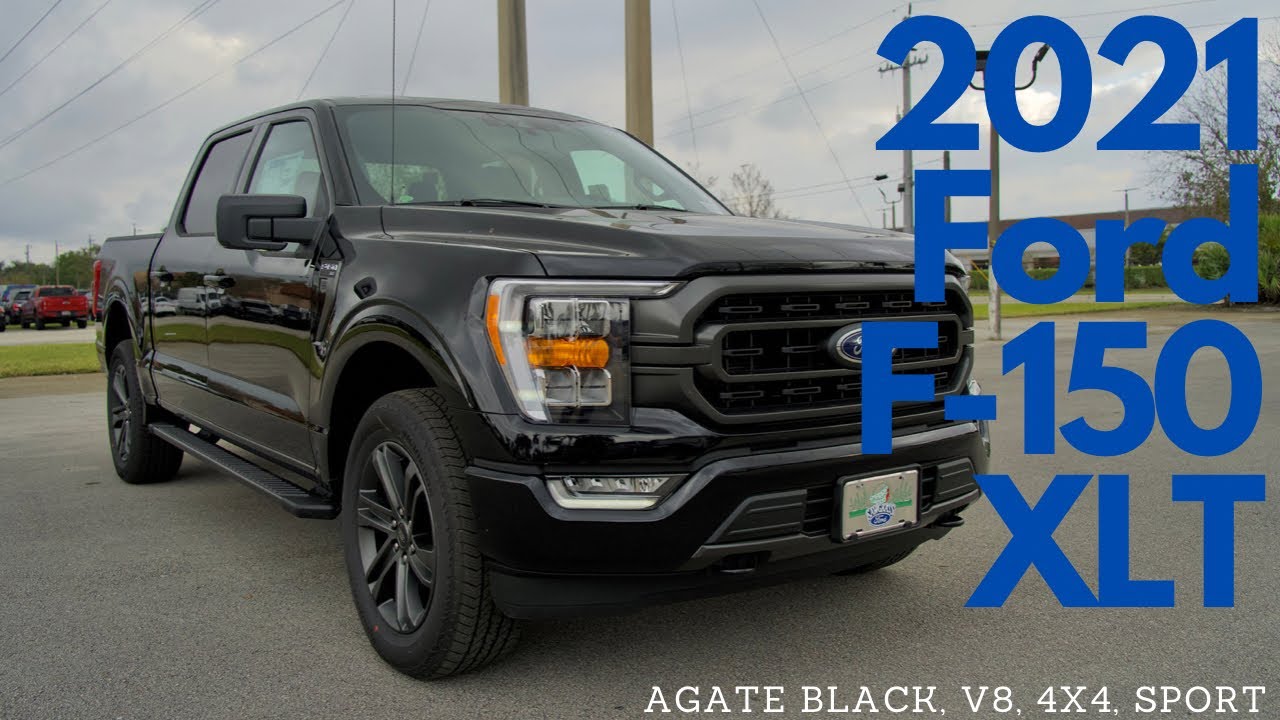 2021 Ford F-150 XLT Sport 4x4 v8 Interior and Exterior Walkaround [4K]