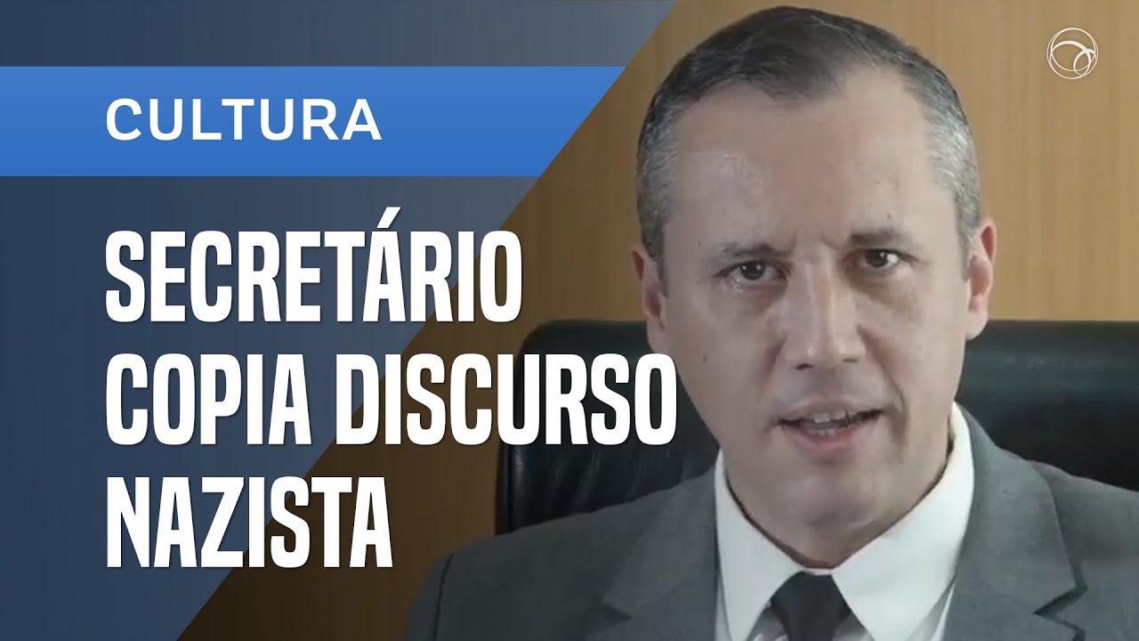 SECRETÁRIO DE BOLSONARO COPIA MINISTRO DE HITLER