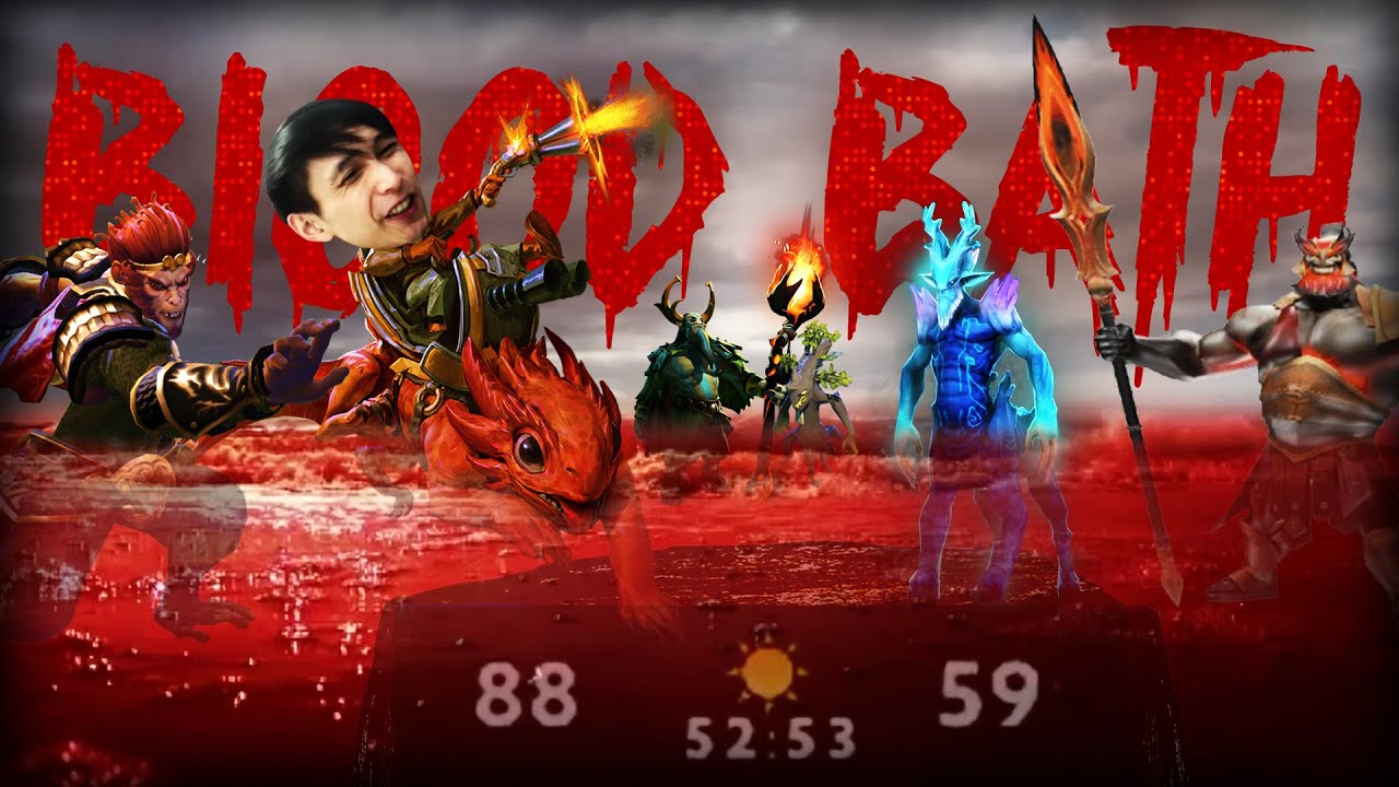 0% PvE 100% PvP | 147 KILLS IN 53 MINUTES (SingSing Dota 2 Highlights #2355)