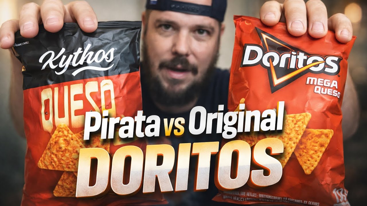 Original VS Pirata  Doritos!!   Encontré la RÉPLICA en el D1!! #doritos