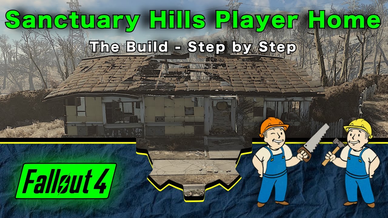 Fallout 4 - Sanctuary Hills Player Home - The Build