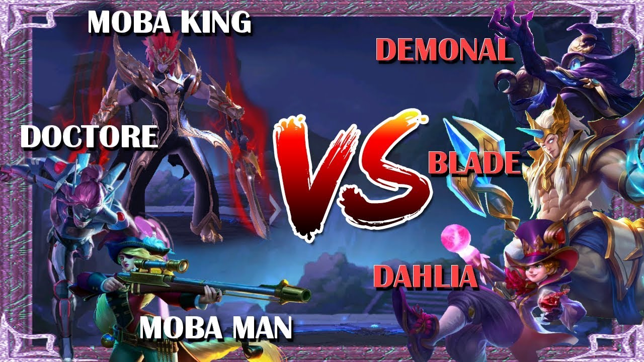 Moba King ( Martis ) VS Demonal ( Cyclops ) / Mobile Legends Season 8