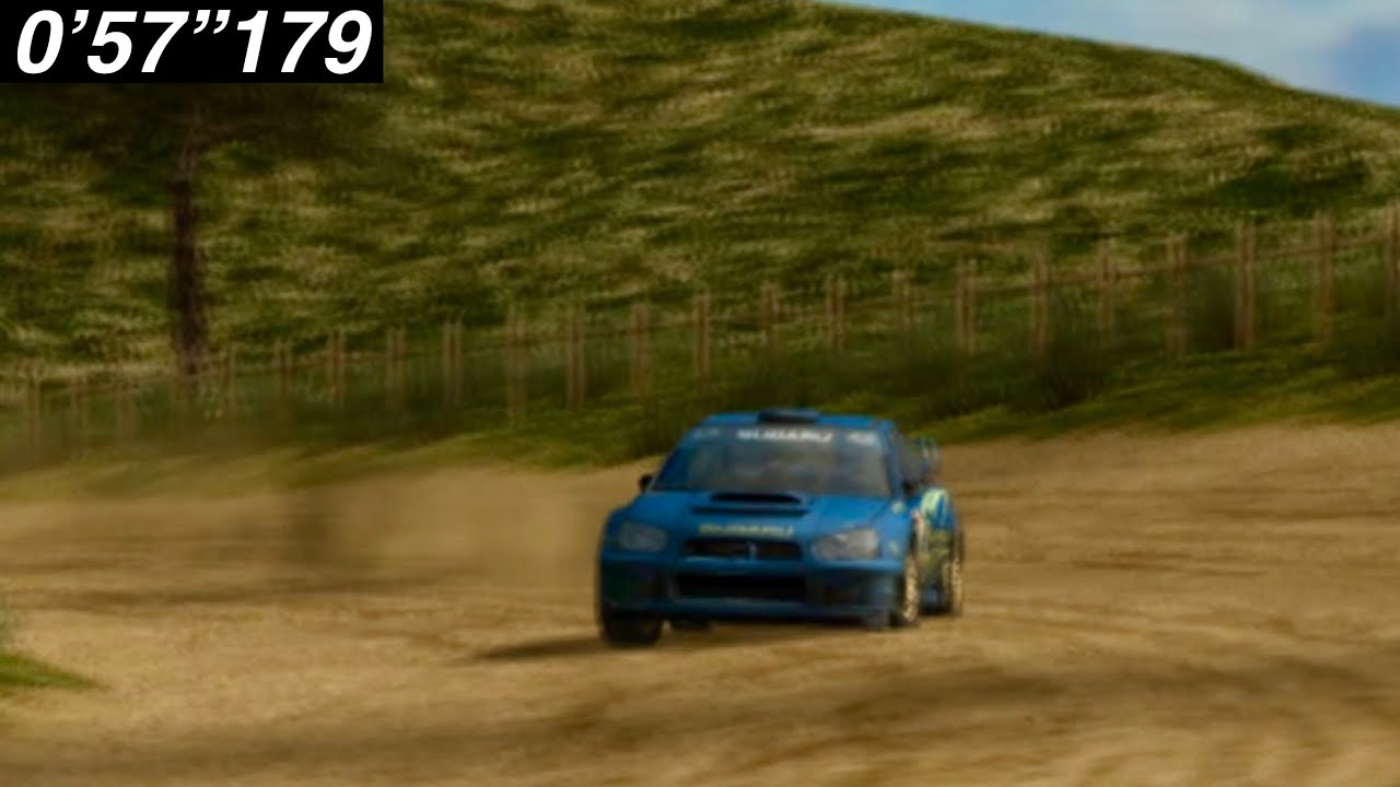 🏆 African Round | Stage 001 [Impreza] (57.179) [PS2] SEGA RALLY 2006