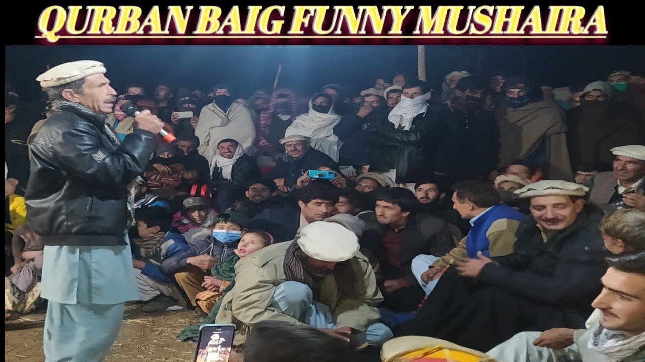 Qurban Baig New Funny 😂 |Mushaira | Lotkuh Dholl ishtok