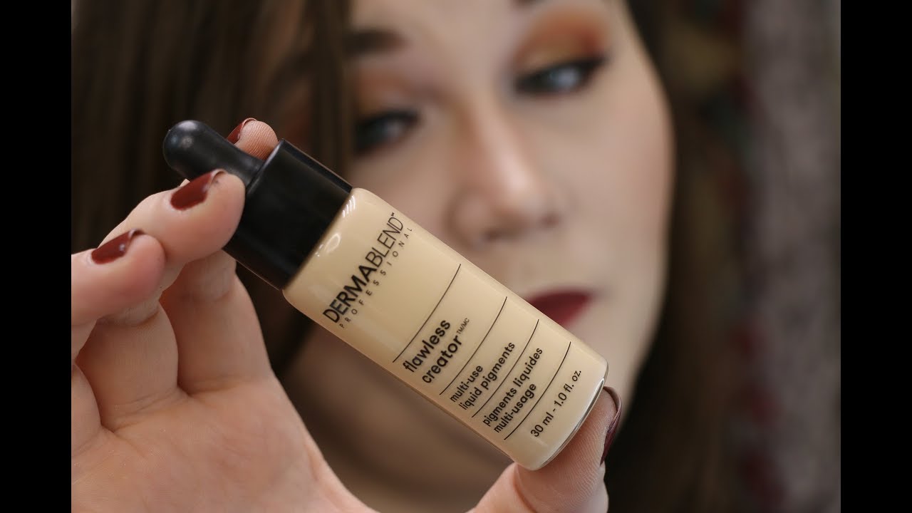 NEW! Dermablend Flawless Creator Pigment Drops// Try On, All Day Test & Thoughts!