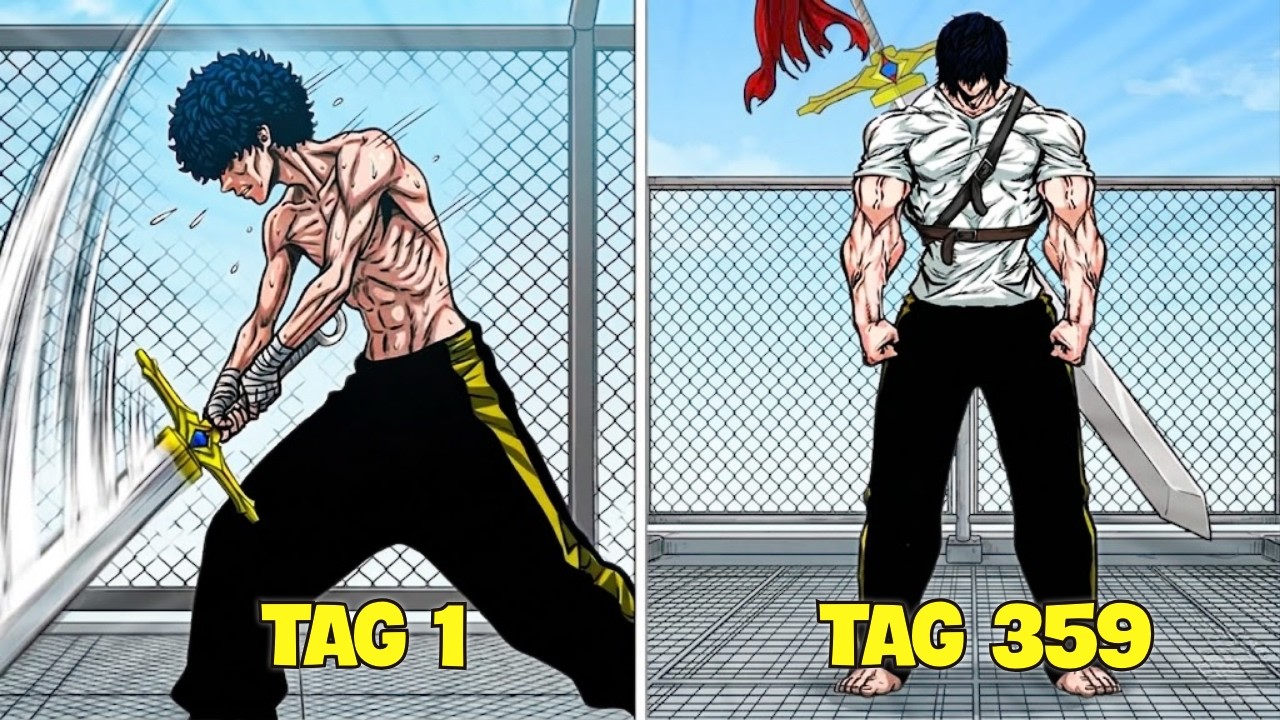 TALENTLOS Wiedergeboren &ndash; 359 TAGE Muskeln Aufgebaut Bis K&Ouml;NIG Wurde | MANHWA RECAP