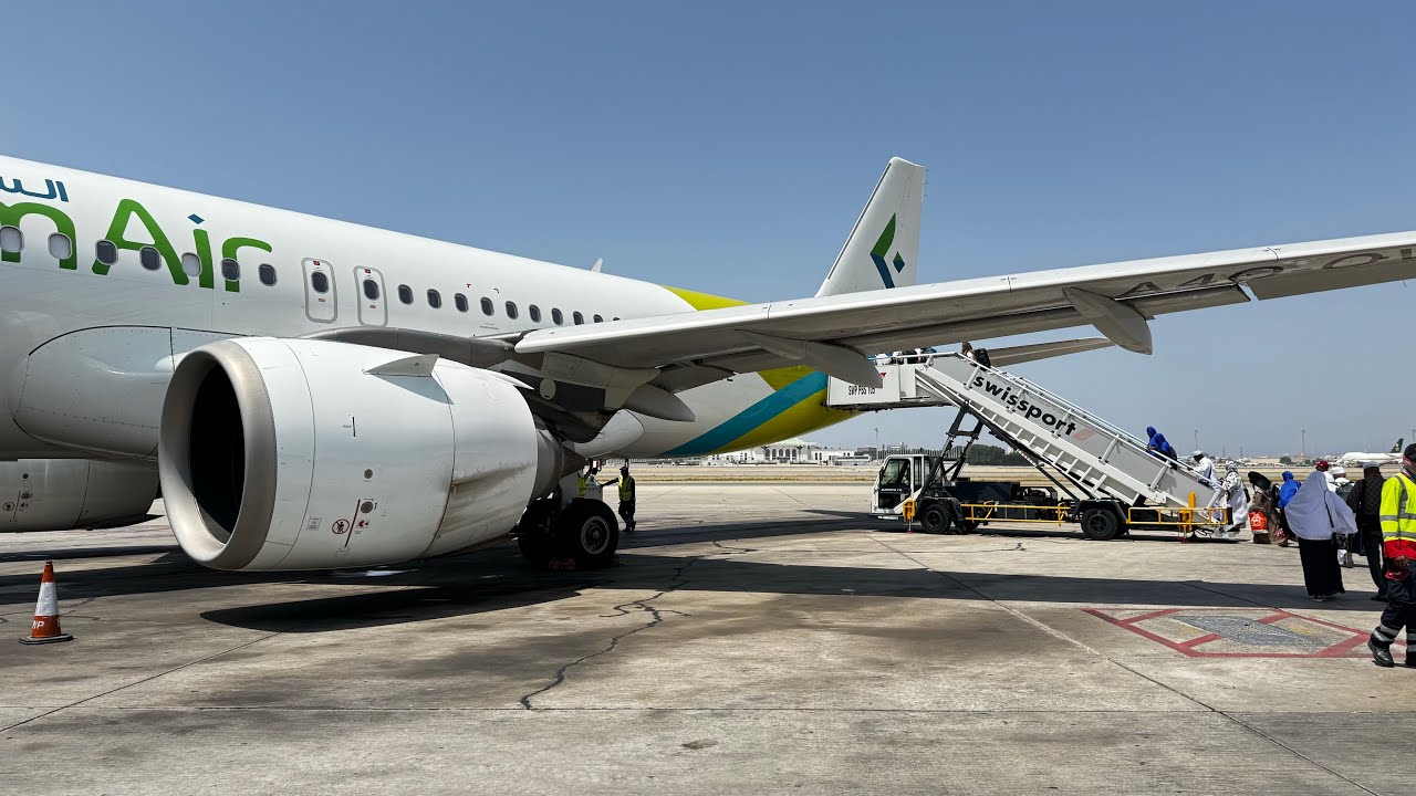 Flight from Jeddah to Muscat | SalamAir OV282 A320neo