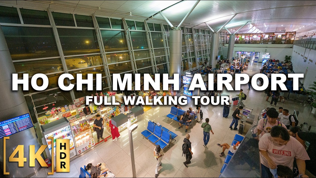 Inside The Busiest But Simple Airport of Vietnam | Tan Son Nhat International SGN | Ho Chi Minh Tour