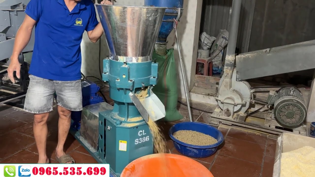 M&aacute;y &Eacute;p C&aacute;m Vi&ecirc;n S386 C&ocirc;ng Suất Lớn 1 Tấn 1 H Mới Nhất Th&aacute;ng 5 Năm 2026 C&oacute; Gi&aacute; Bao Nhi&ecirc;u?