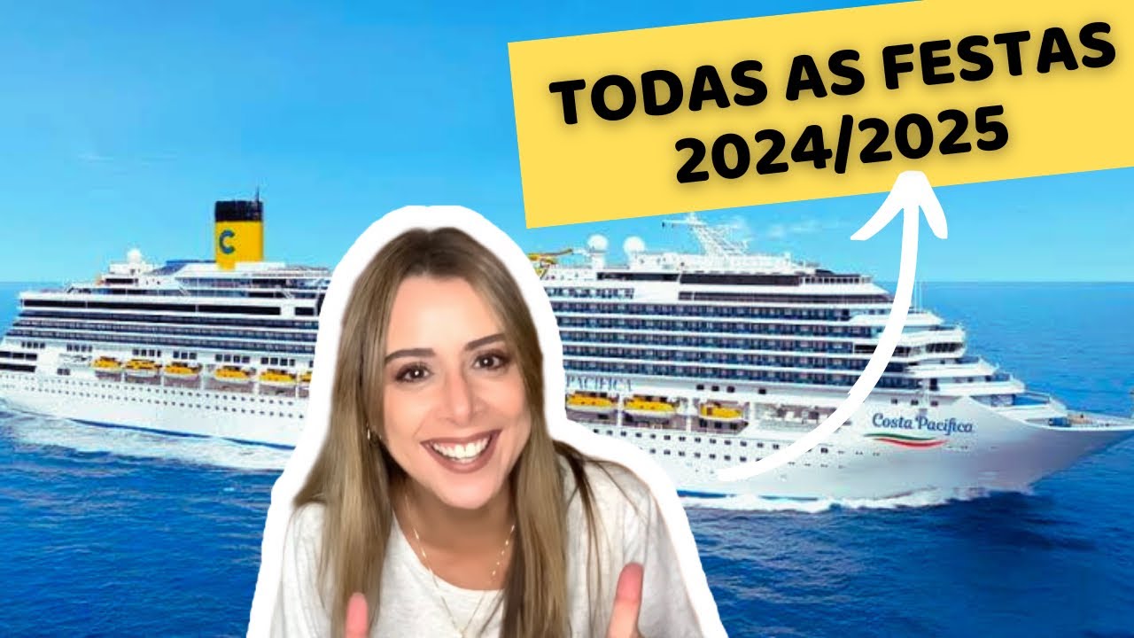 FESTAS TEMÁTICAS COSTA PACÍFICA temporada brasileira 2024/2025
