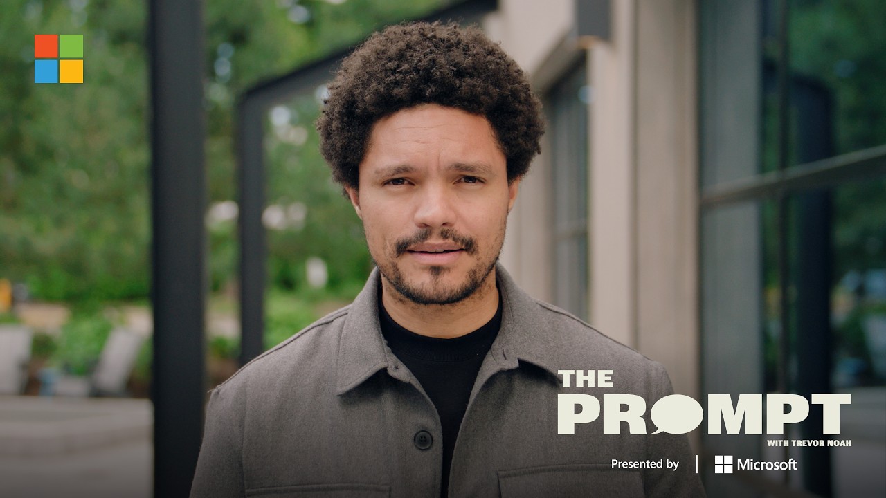 Detecting political deepfakes with AI | The Prompt x Microsoft's Chief Questions Officer Trevor Noah