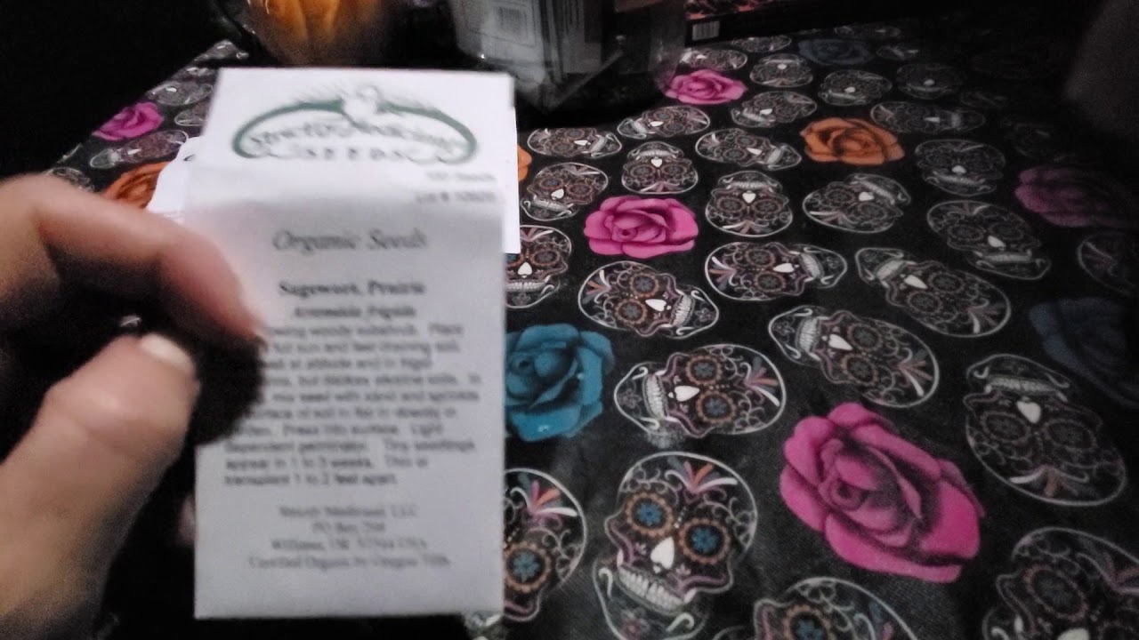 Strictly medical seeds haul +some