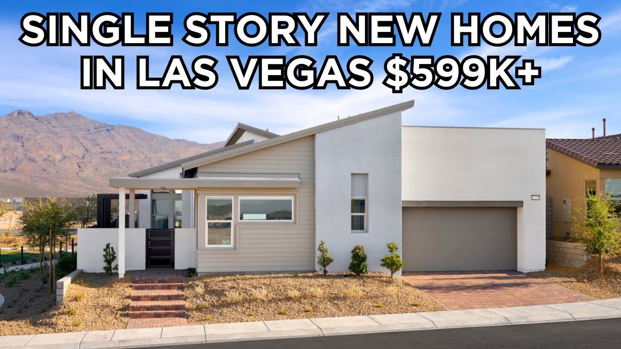 Single-Story New Construction Homes in Las Vegas | $599K+ | Alpine Ridge